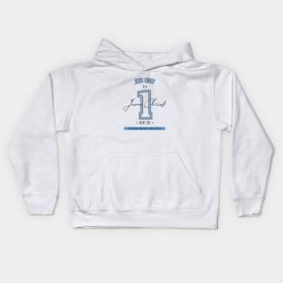 Jesus Christ is #1 in my life Kids Hoodie